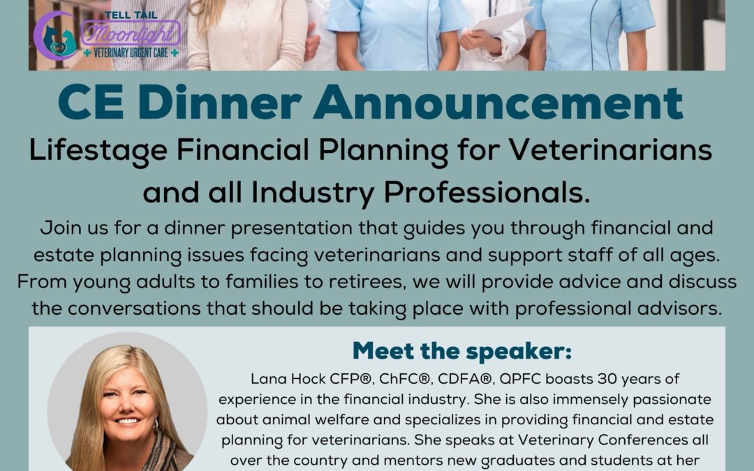 CE DINNER Lifestage Financial and Estate Planning